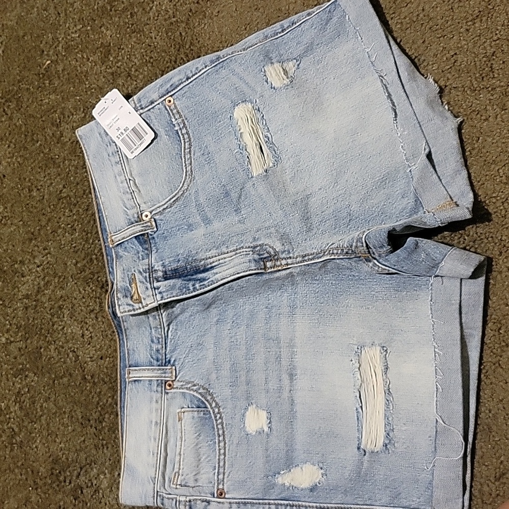 Forever 21 Light Denim Shorts
